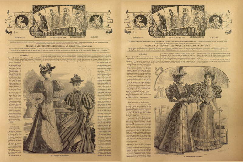 Trajes de balneario. El Salón de la Moda (23 de julio de 1894 y 22 de junio de 1896)