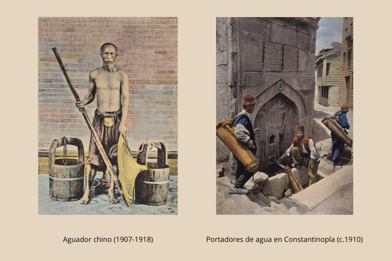 Aguadores y porteadores