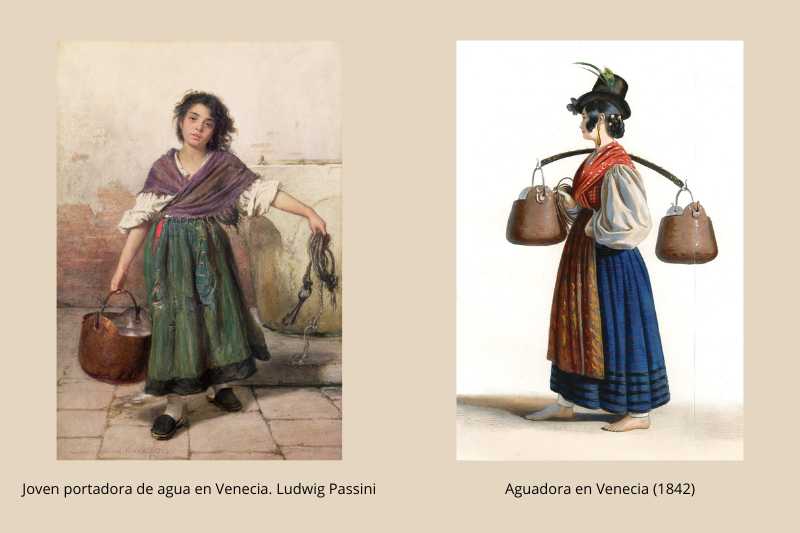 Aguadoras venecianas (s. XIX)