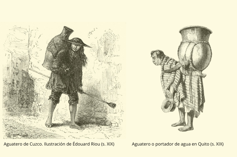 Aguateros sudamericanos siglo XIX