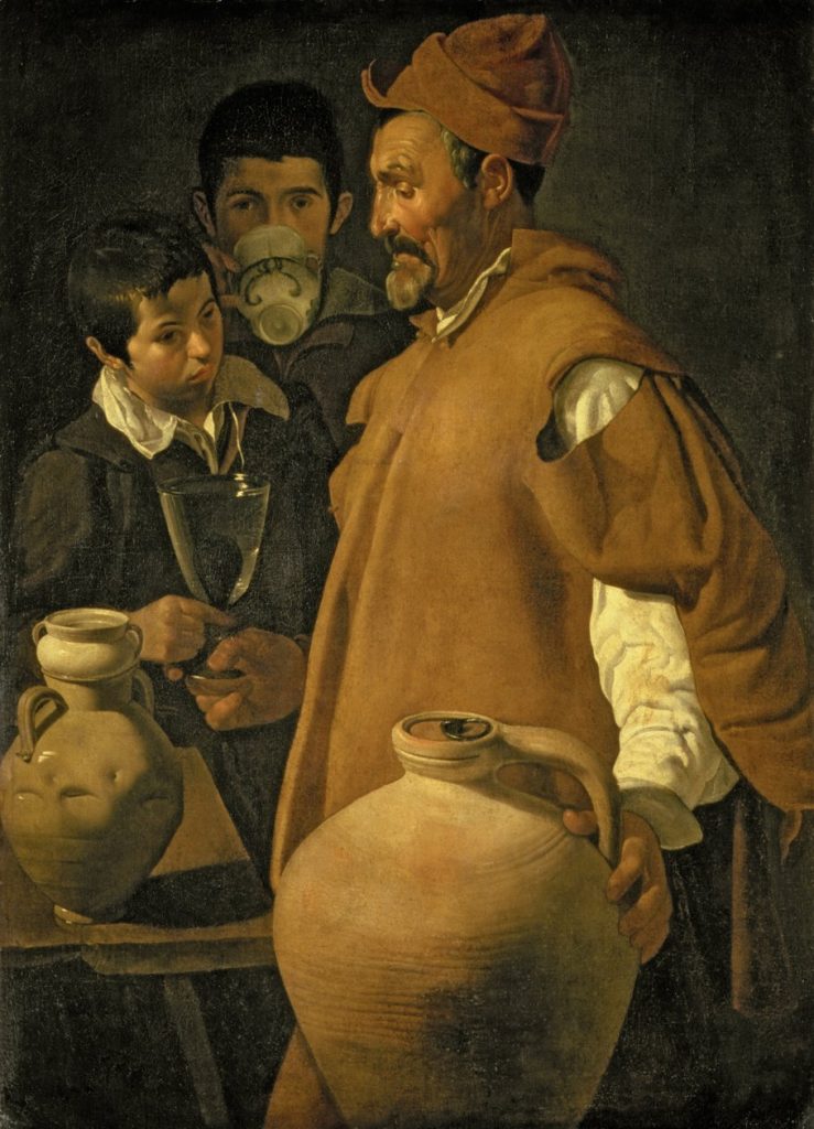 El vendedor de agua de Sevilla de Diego Velázquez 