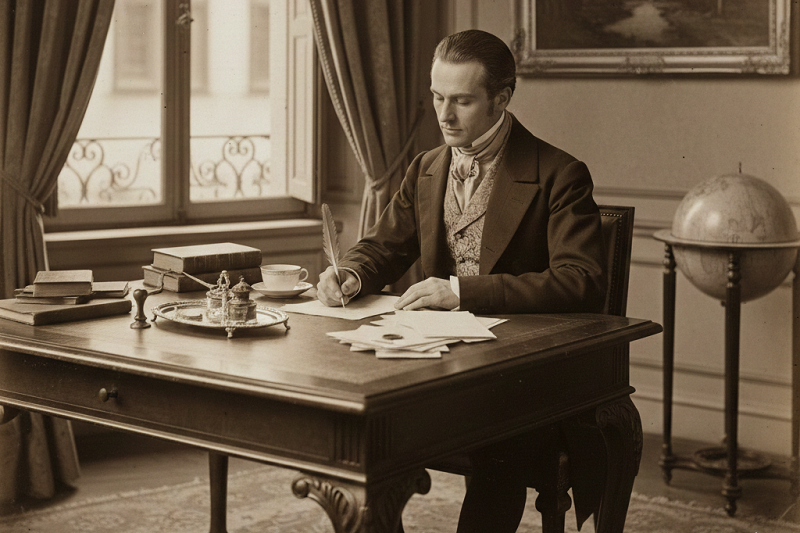 Caballero del siglo XIX