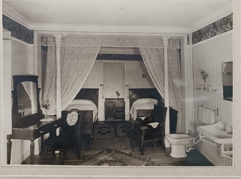 Habitación del Gran Hotel Balneario de Alzola