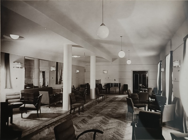 Salón del Gran Hotel Balneario de Alzola