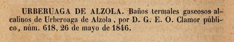 Baños termales de Urberuaga de Alzola